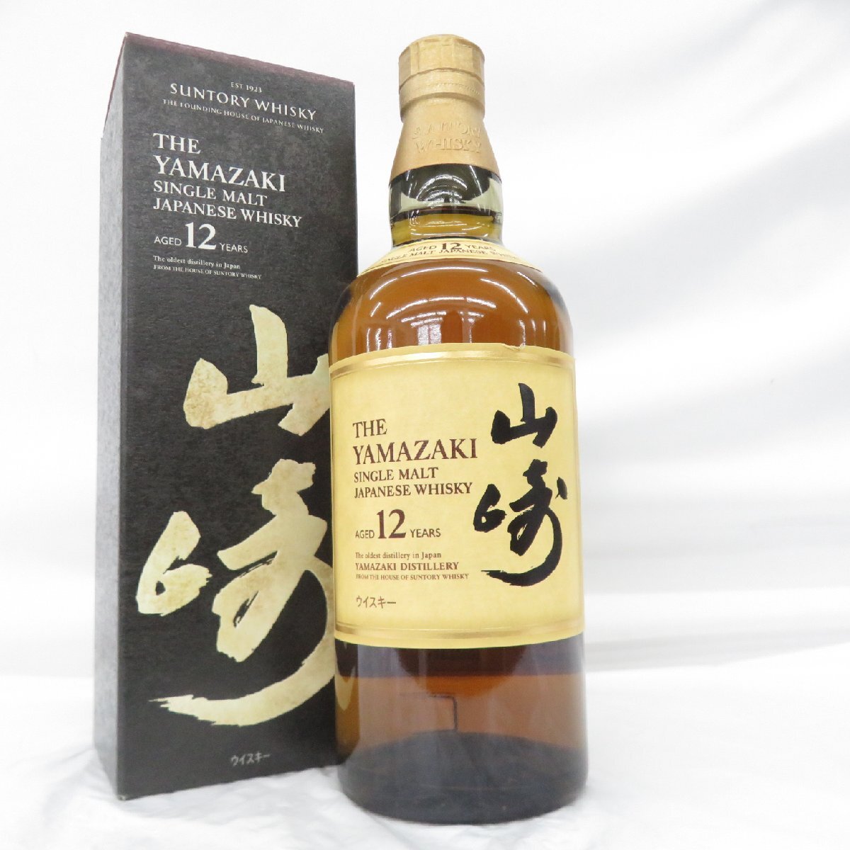 未開栓】SUNTORY サントリー 山崎 12年 シングルモルト 未開栓】SUNTORY サントリー 山崎 12年 シングルモルト
