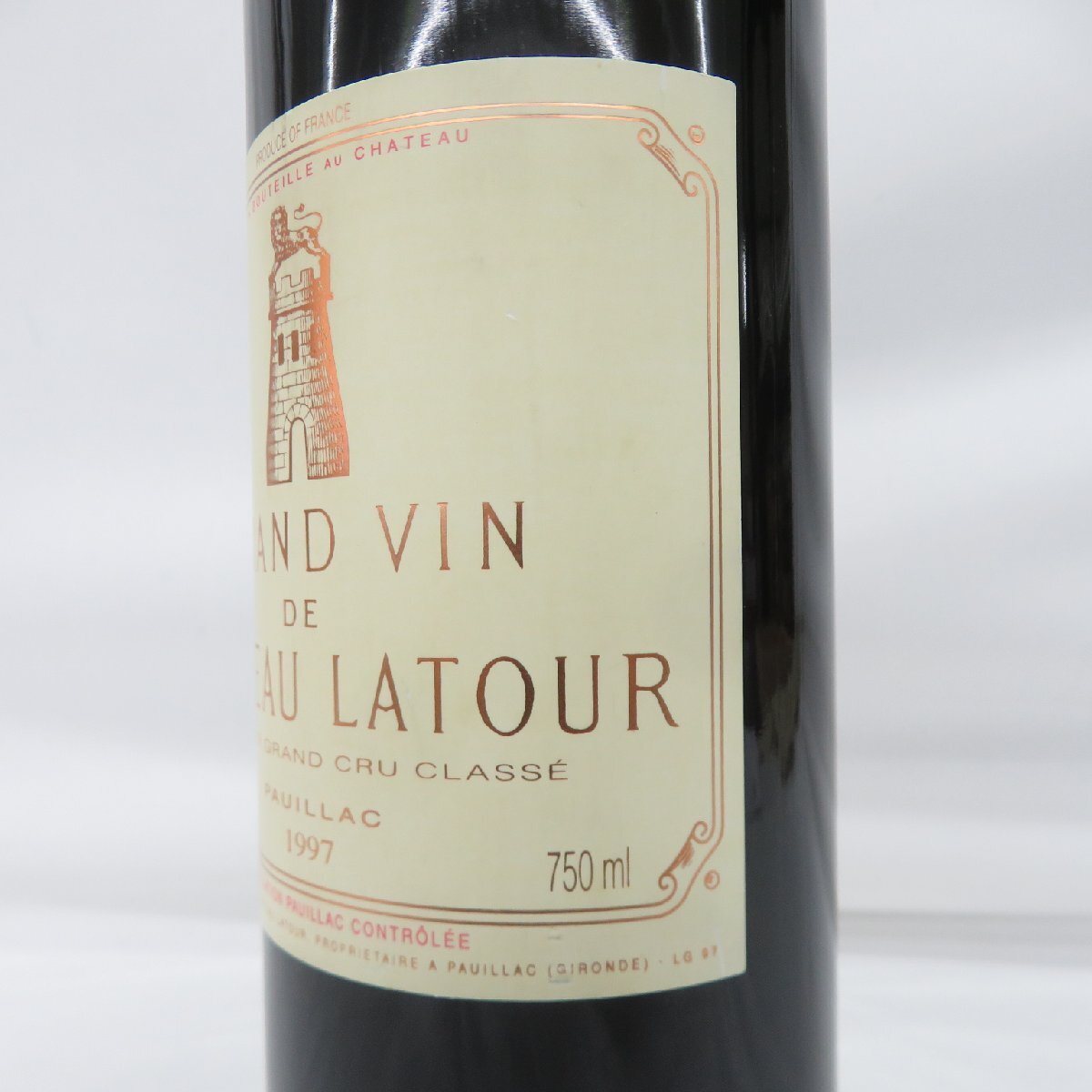 1円~【未開栓】Chateau Latour シャトー・ラトゥール 1997 赤 1円~【未開栓】Chateau Latour シャトー・ラトゥール 1997 赤