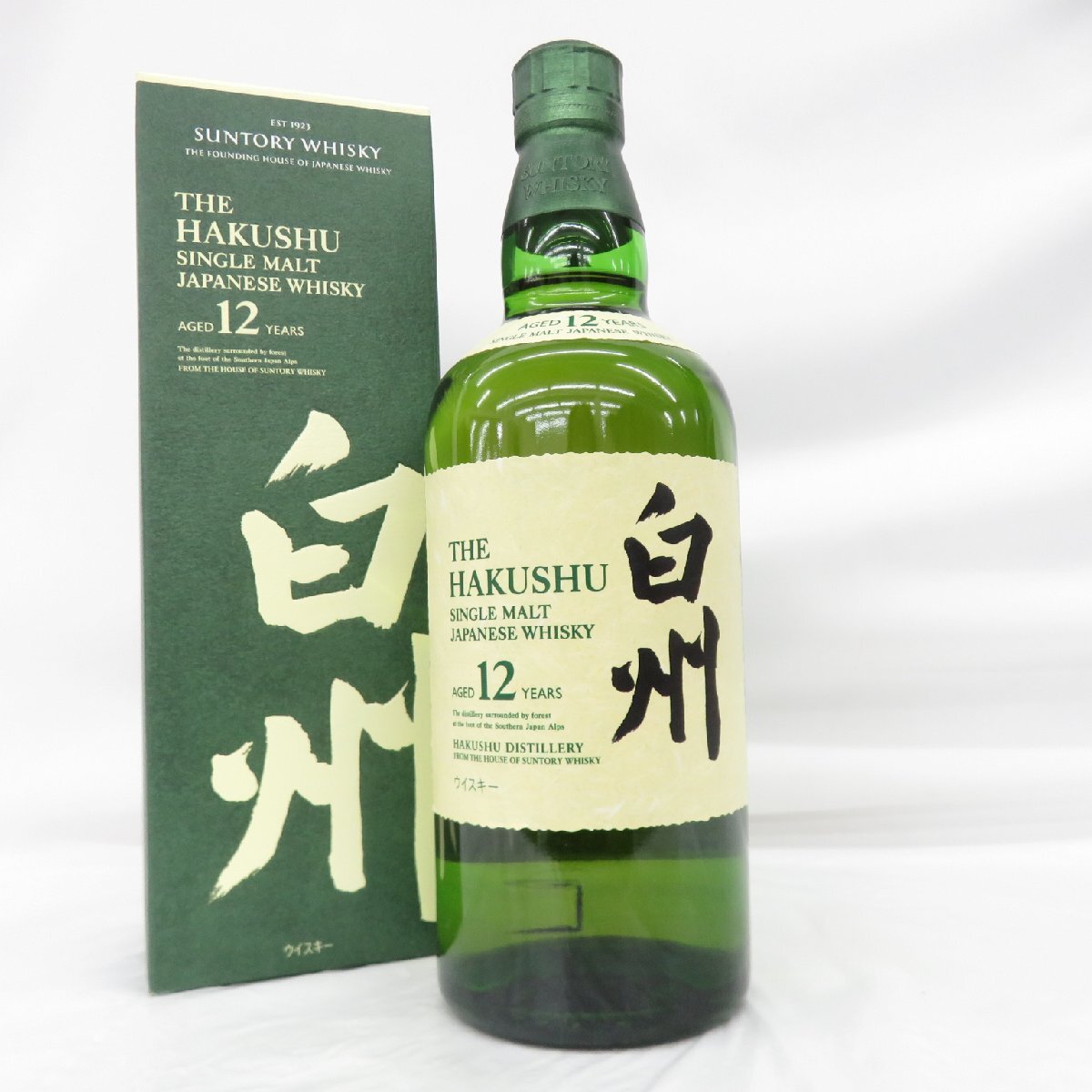 1円~【未開栓】SUNTORY サントリー 白州 12年 シングルモルト 1円~【未開栓】SUNTORY サントリー 白州 12年 シングルモルト