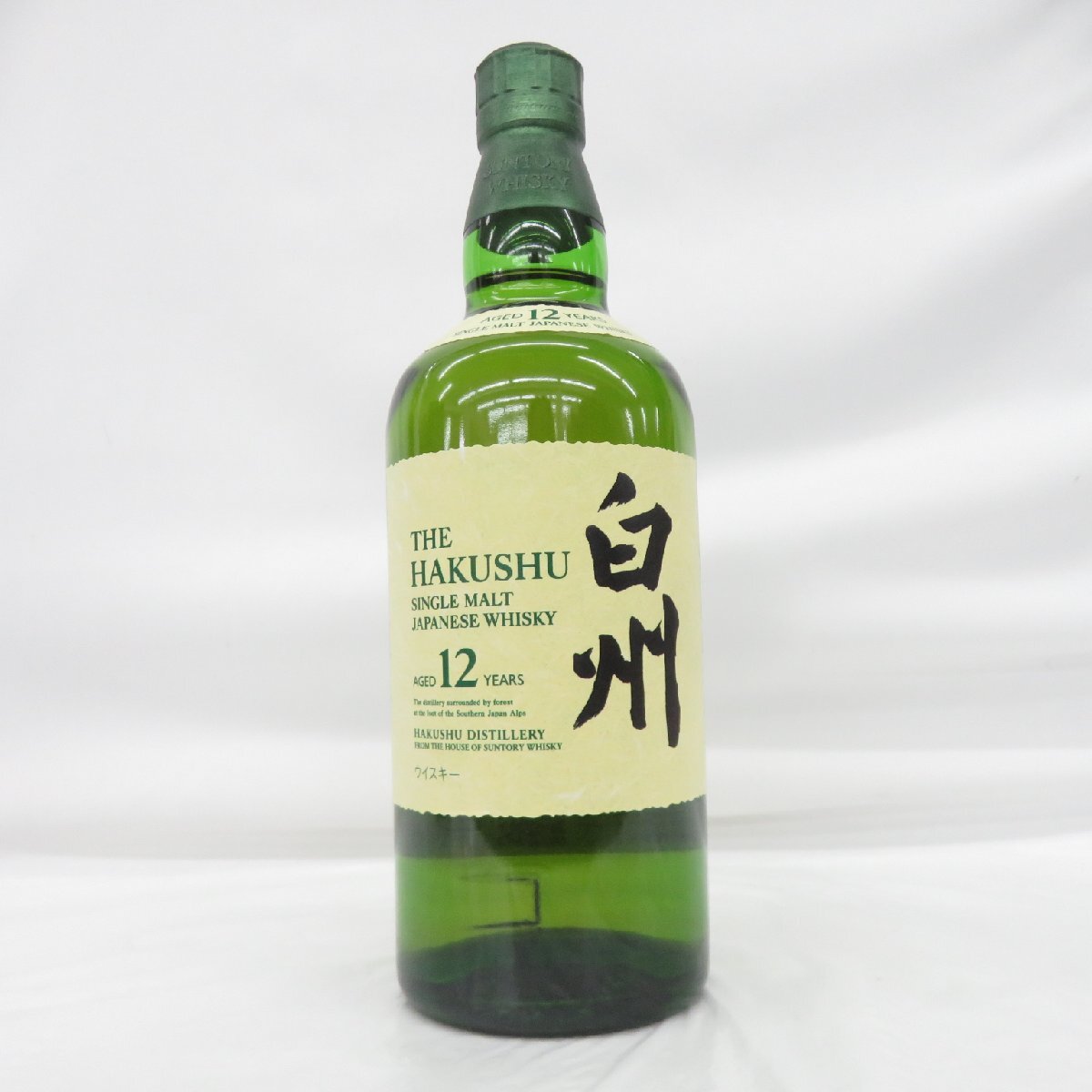 1円~【未開栓】SUNTORY サントリー 白州 12年 シングルモルト 1円~【未開栓】SUNTORY サントリー 白州 12年 シングルモルト