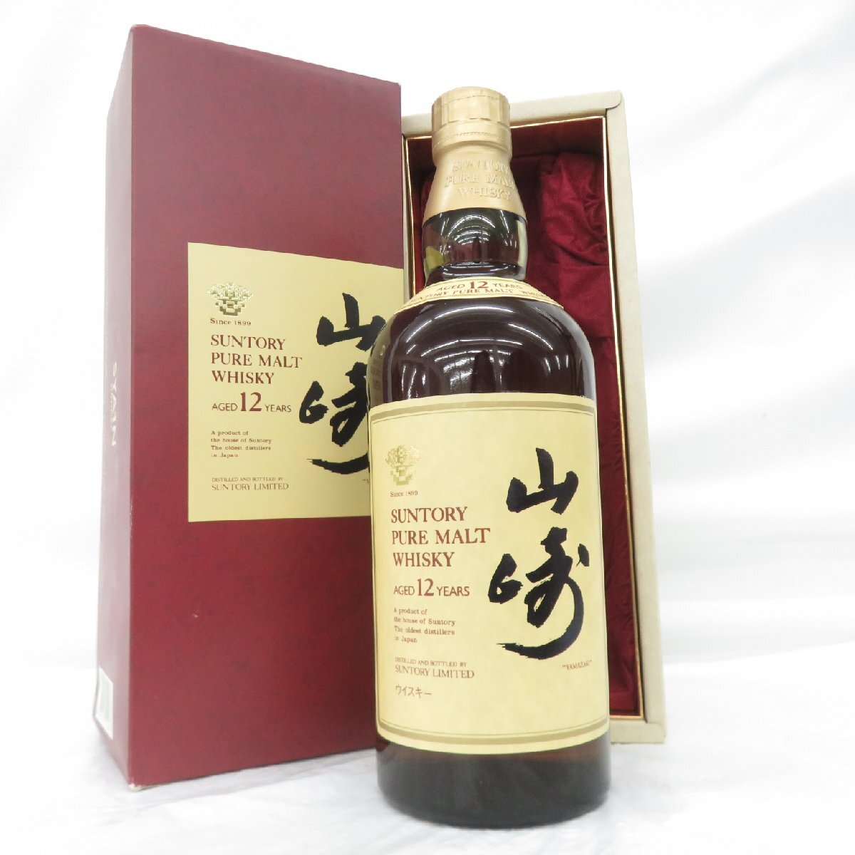 未開栓】SUNTORY サントリー 山崎 12年 ピュアモルト ウイスキー 未開栓】SUNTORY サントリー 山崎 12年 ピュアモルト ウイスキー