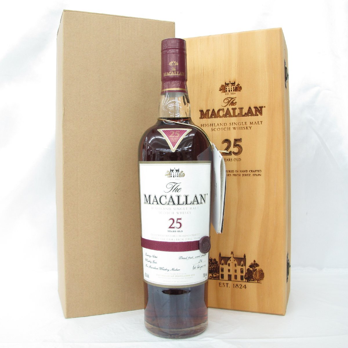 未開栓】The MACALLAN ザ・マッカラン 25年 シェリーオーク 旧 未開栓】The MACALLAN ザ・マッカラン 25年 シェリーオーク 旧