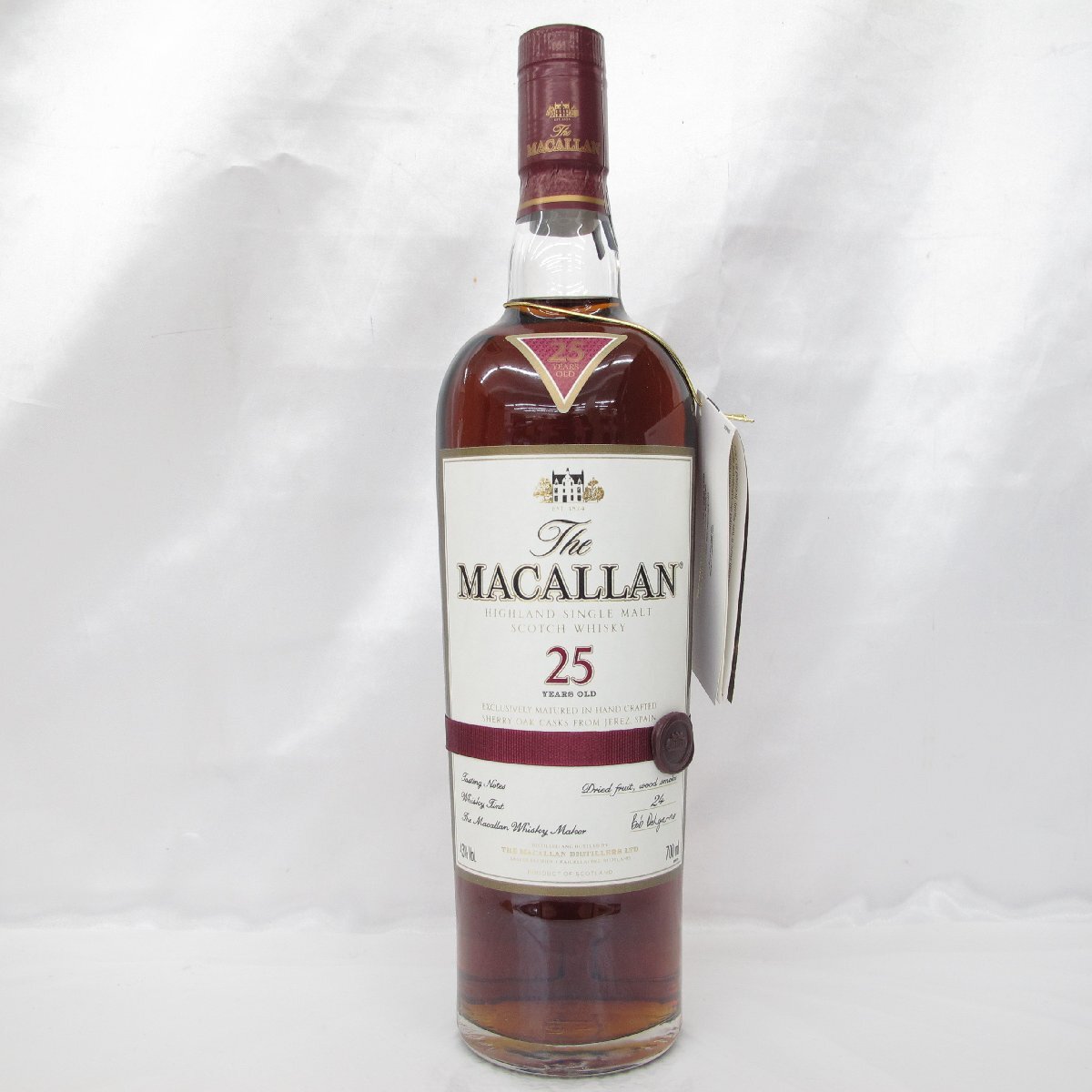 未開栓】The MACALLAN ザ・マッカラン 25年 シェリーオーク 旧 未開栓】The MACALLAN ザ・マッカラン 25年 シェリーオーク 旧
