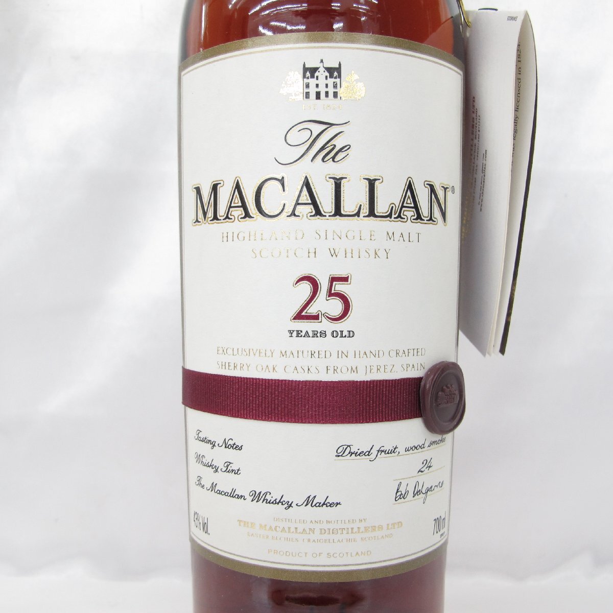 未開栓】The MACALLAN ザ・マッカラン 25年 シェリーオーク 旧 未開栓】The MACALLAN ザ・マッカラン 25年 シェリーオーク 旧