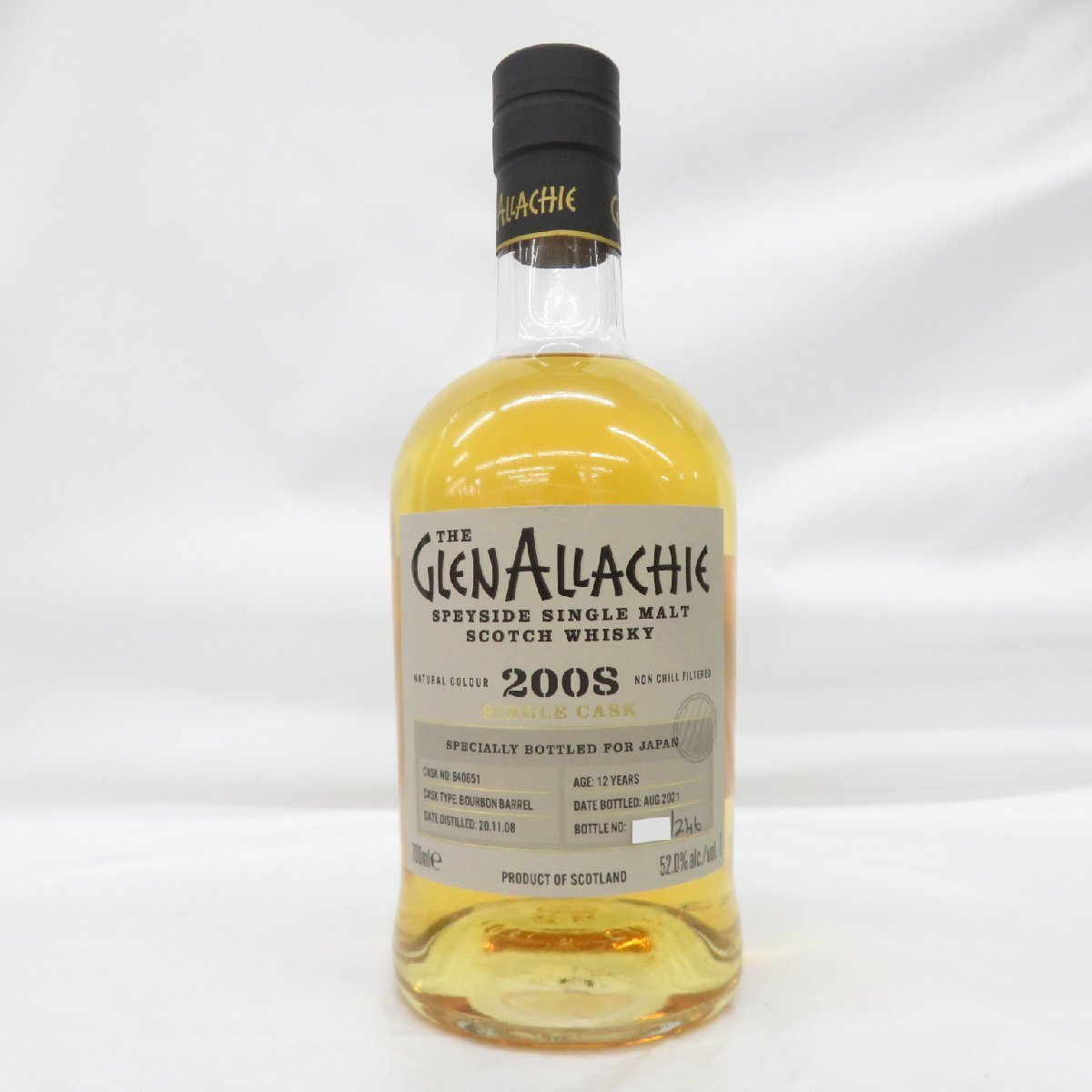 未開栓】THE GLENALLACHIE グレンアラヒー 12年 2008-2021