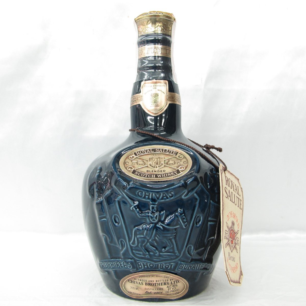 1円~【未開栓】ROYAL SALUTE ロイヤルサルート 21年 陶器ボトル 1円~【未開栓】ROYAL SALUTE ロイヤルサルート 21年 陶器ボトル
