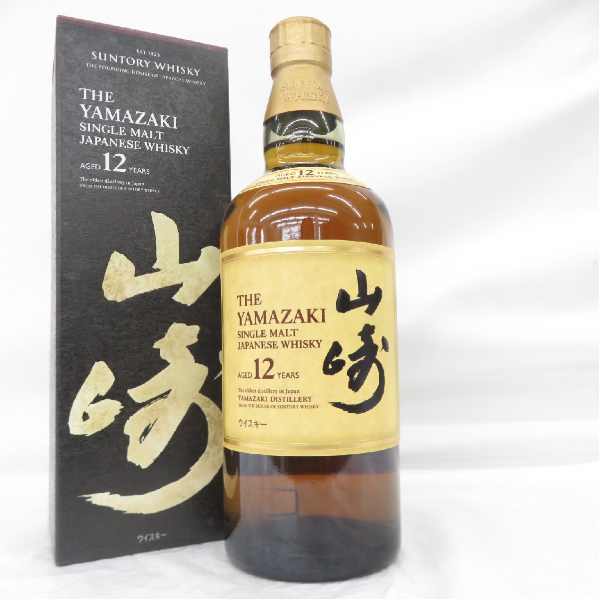 未開栓】SUNTORY サントリー 山崎 12年 シングルモルト 未開栓】SUNTORY サントリー 山崎 12年 シングルモルト