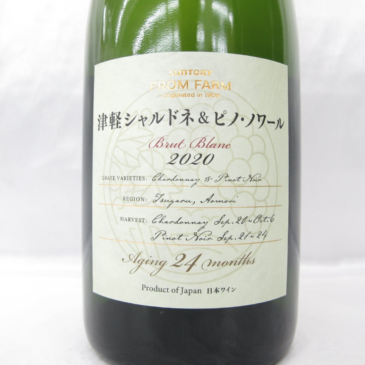 1円~【未開栓】サントリー 津軽 シャルドネ&ピノ・ノワール 1円~【未開栓】サントリー 津軽 シャルドネ&ピノ・ノワール