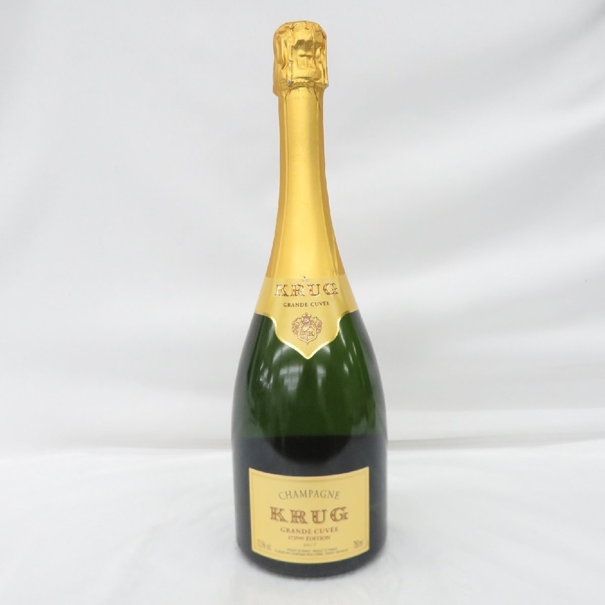 【未開栓】KRUG GRANDE CUVEE クリュッグ グランキュヴェ 172EME エディション ブリュット シャンパン 750ml 12.5% 11828393 0418