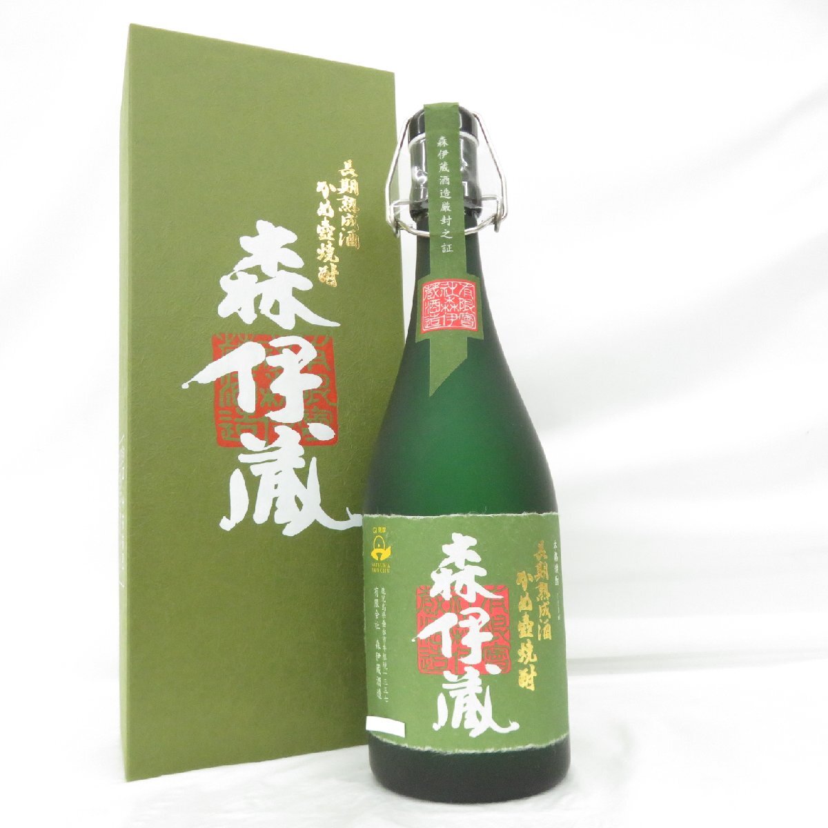 【未開栓】森伊蔵 極上の一滴 かめ壺焼酎 本格焼酎 720ml 25% 箱付 11826333 0419