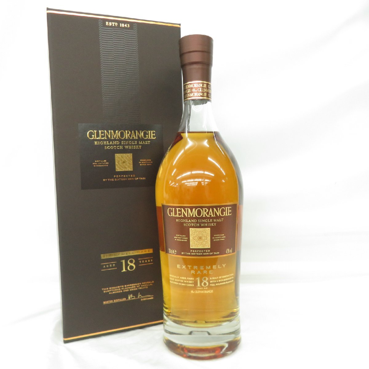 【未開栓】GLENMORANGIE グレンモーレンジィ 18年 エクストリームリィ レア ウイスキー 700ml 43% 箱付 11828878 0419