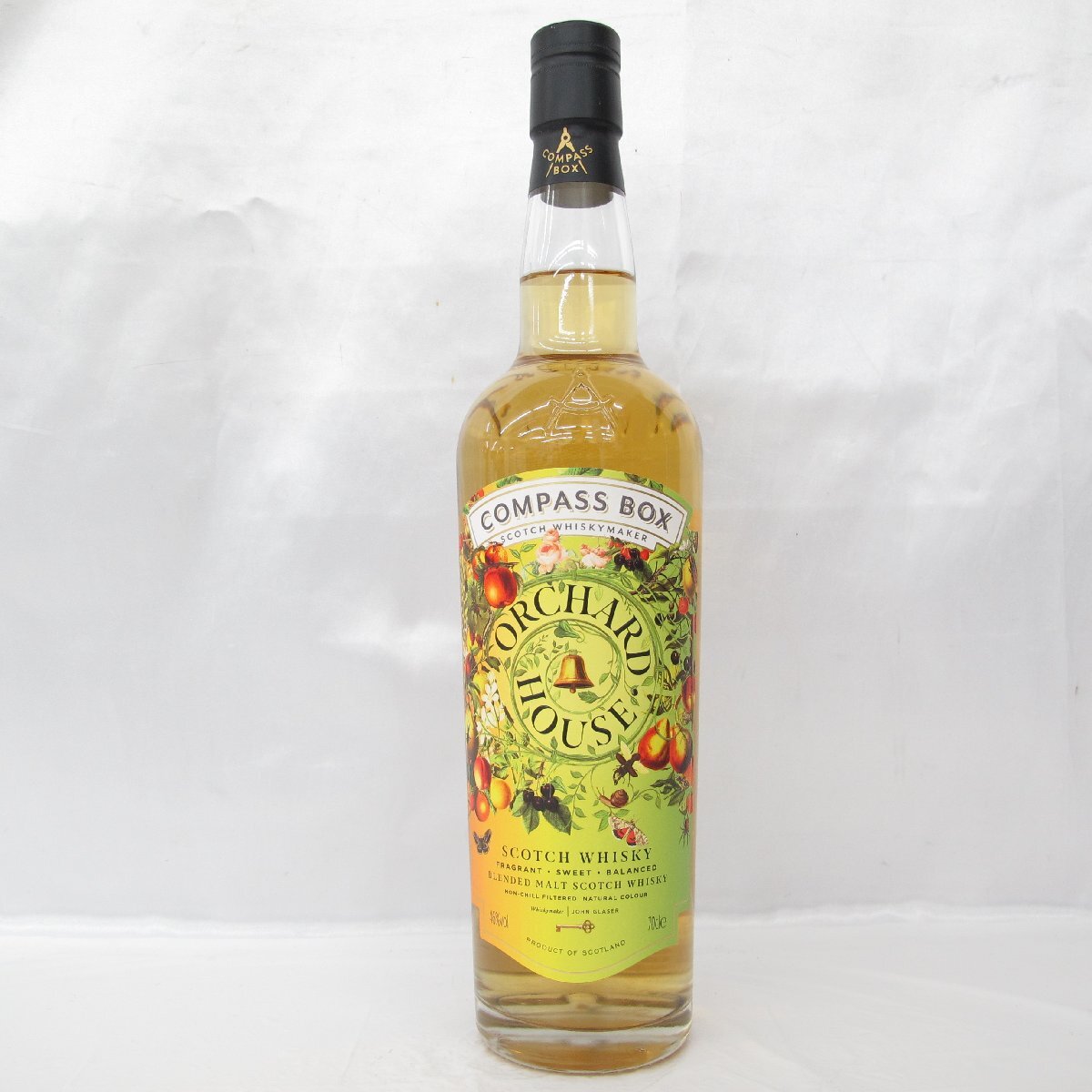 【未開栓】COMPASS BOX コンパスボックス オーチャードハウス ブレンデッドモルト ウイスキー 700ml 46% 816113626 0420