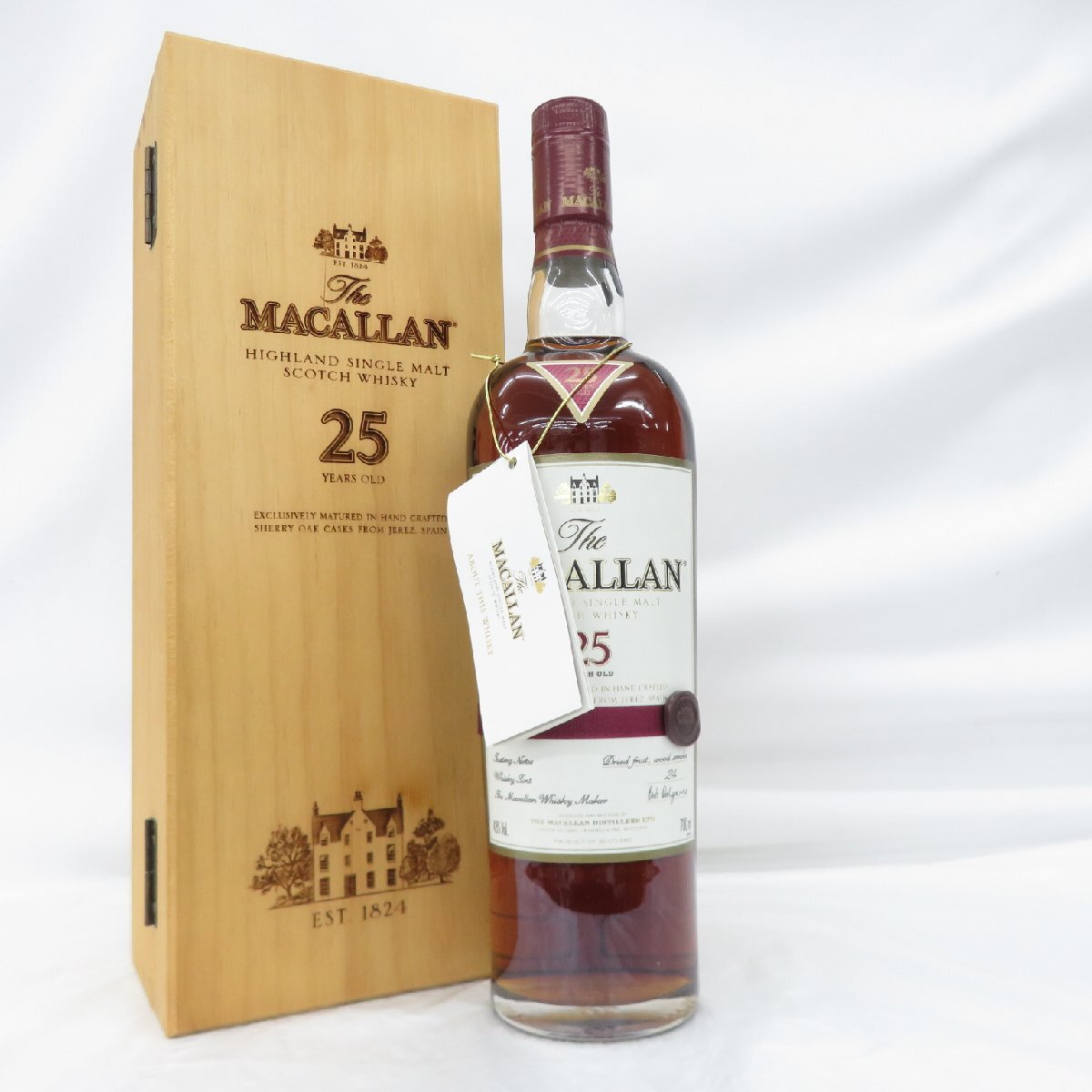 未開栓】The MACALLAN ザ・マッカラン 25年 シェリーオーク 旧 未開栓】The MACALLAN ザ・マッカラン 25年 シェリーオーク 旧