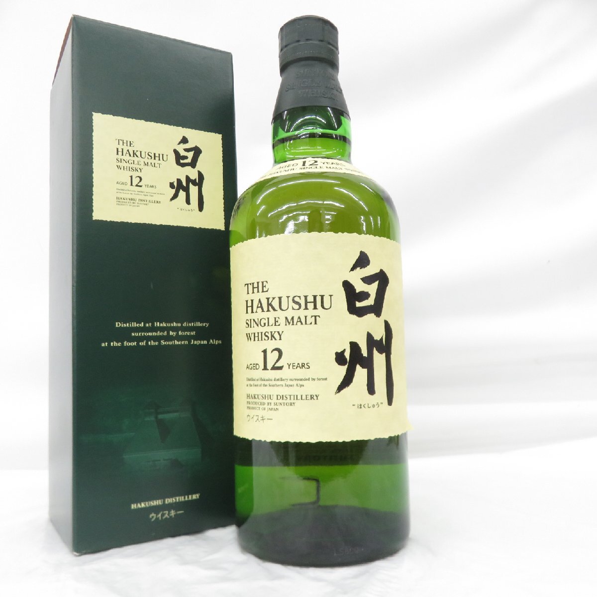 未開栓】SUNTORY サントリー 白州 12年 シングルモルト 旧 未開栓】SUNTORY サントリー 白州 12年 シングルモルト 旧