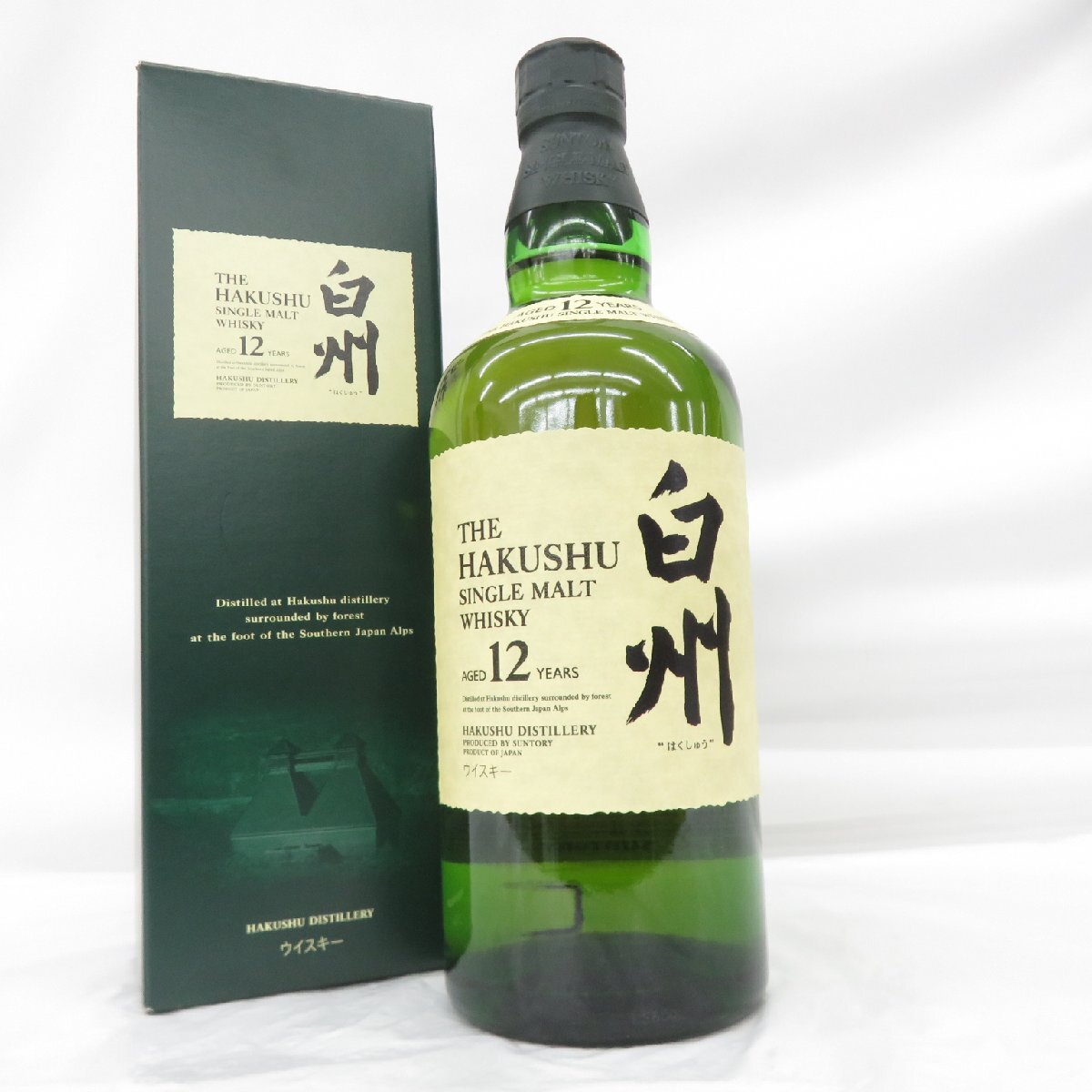 未開栓】SUNTORY サントリー 白州 12年 シングルモルト 旧 未開栓】SUNTORY サントリー 白州 12年 シングルモルト 旧