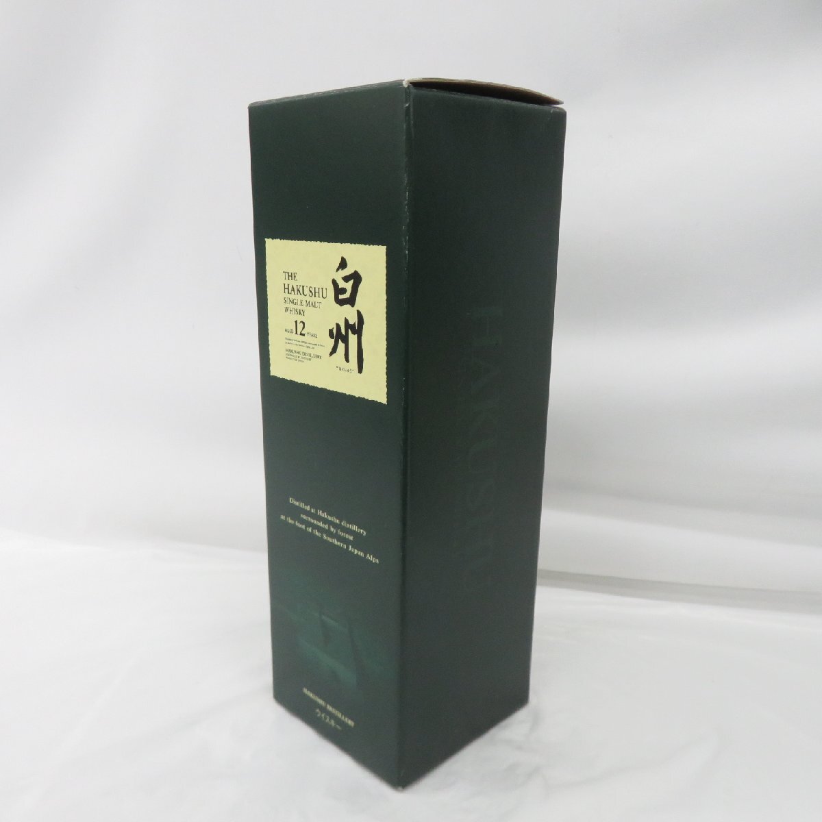 未開栓】SUNTORY サントリー 白州 12年 シングルモルト 旧 未開栓】SUNTORY サントリー 白州 12年 シングルモルト 旧