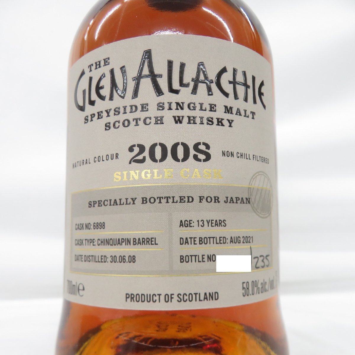 未開栓】THE GLENALLACHIE グレンアラヒー 13年 2008-2021