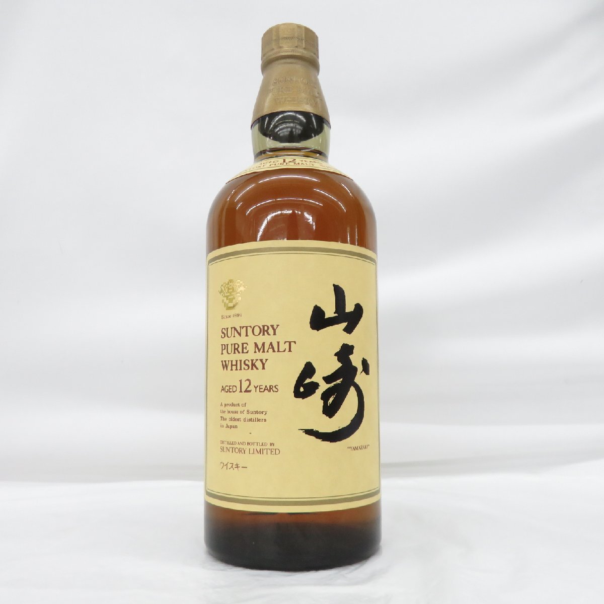 未開栓】SUNTORY サントリー 山崎 12年 ピュアモルト ウイスキー 未開栓】SUNTORY サントリー 山崎 12年 ピュアモルト ウイスキー