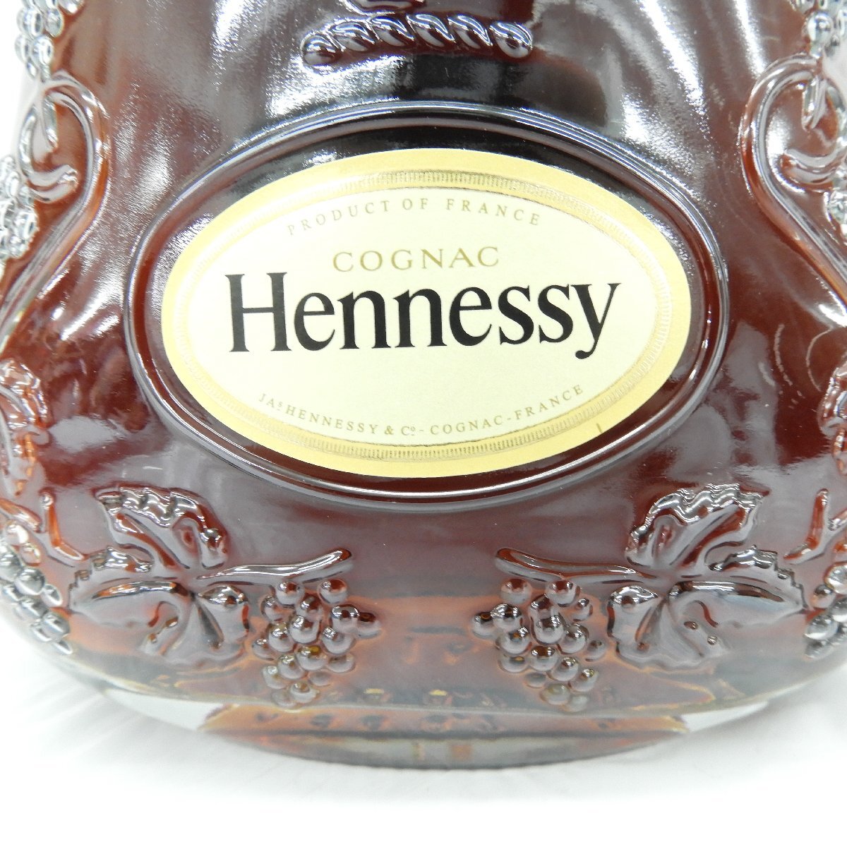 1円~ 【未開栓】Hennessy ヘネシー XO クリアボトル 黒キャップ 1円~ 【未開栓】Hennessy ヘネシー XO クリアボトル 黒キャップ