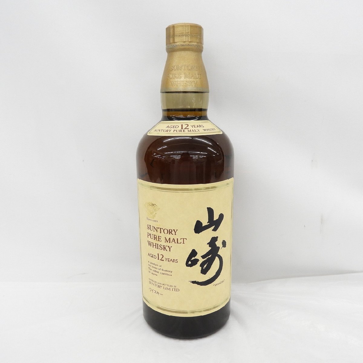 未開栓】SUNTORY サントリー 山崎 12年 ピュアモルト ウイスキー 未開栓】SUNTORY サントリー 山崎 12年 ピュアモルト ウイスキー