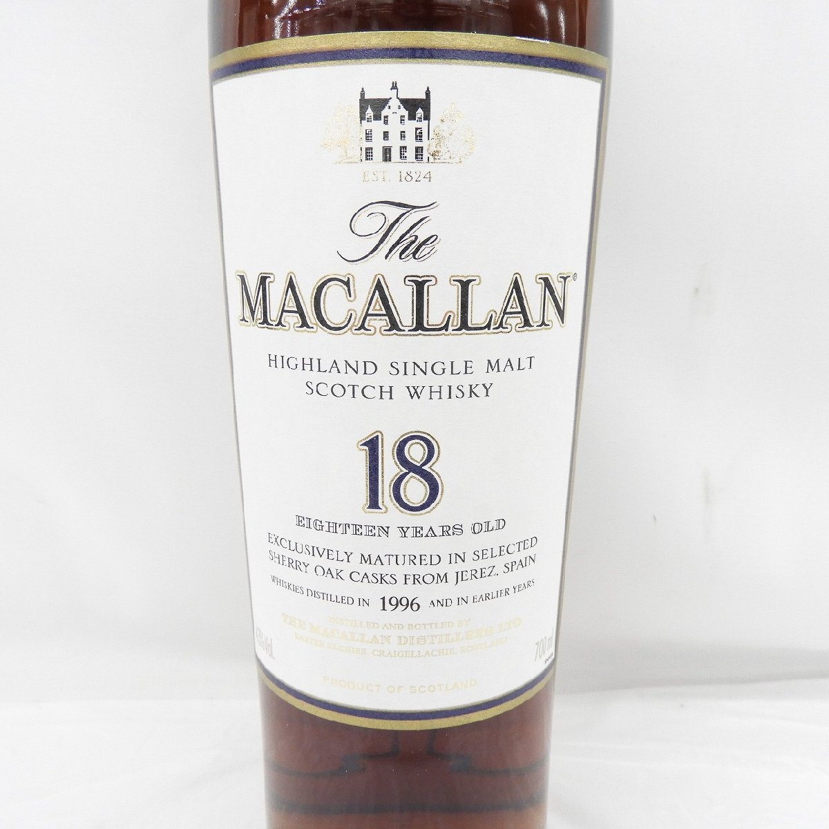 未開栓】The MACALLAN ザ・マッカラン 18年 シェリーオーク 1996 未開栓】The MACALLAN ザ・マッカラン 18年 シェリーオーク 1996