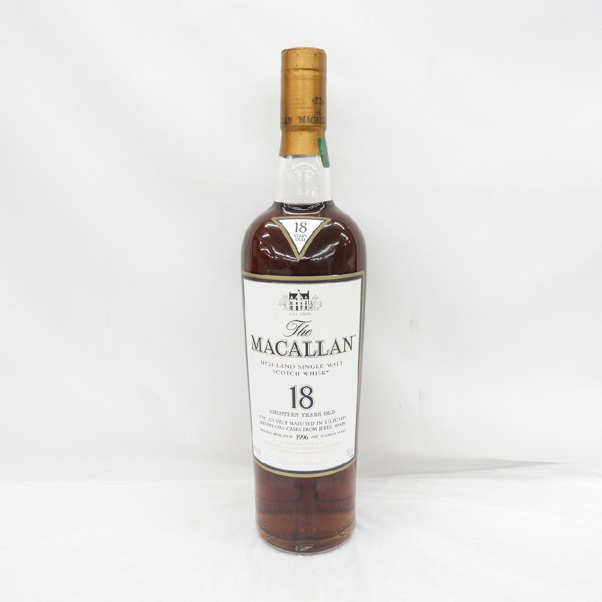 未開栓】The MACALLAN ザ・マッカラン 18年 シェリーオーク 1996 未開栓】The MACALLAN ザ・マッカラン 18年 シェリーオーク 1996