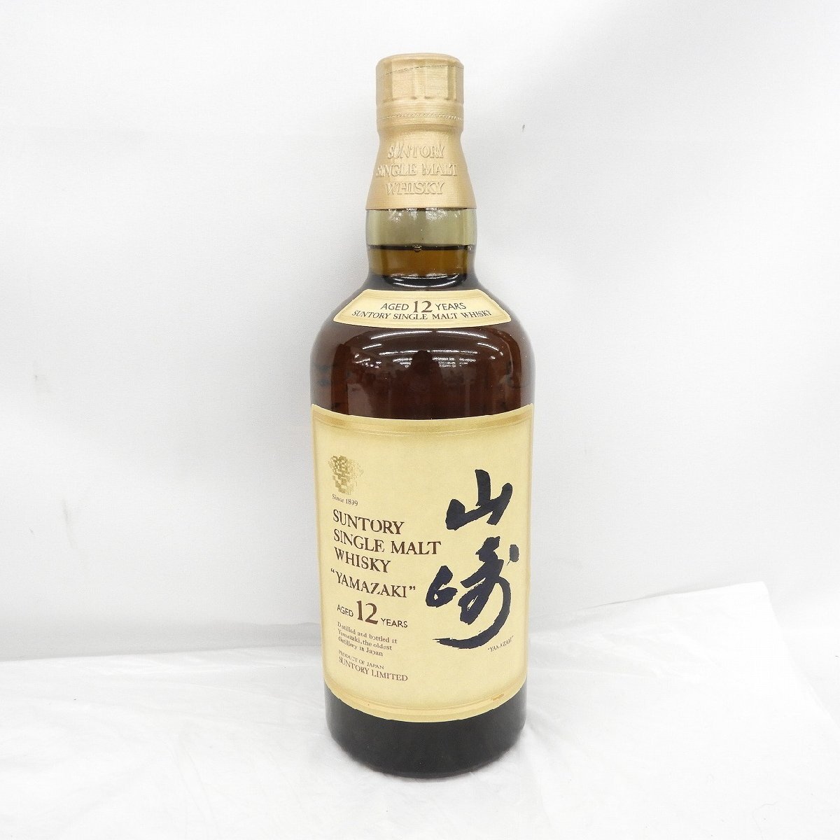 未開栓】SUNTORY サントリー 山崎 12年 シングルモルト 旧ラベル 未開栓】SUNTORY サントリー 山崎 12年 シングルモルト 旧ラベル