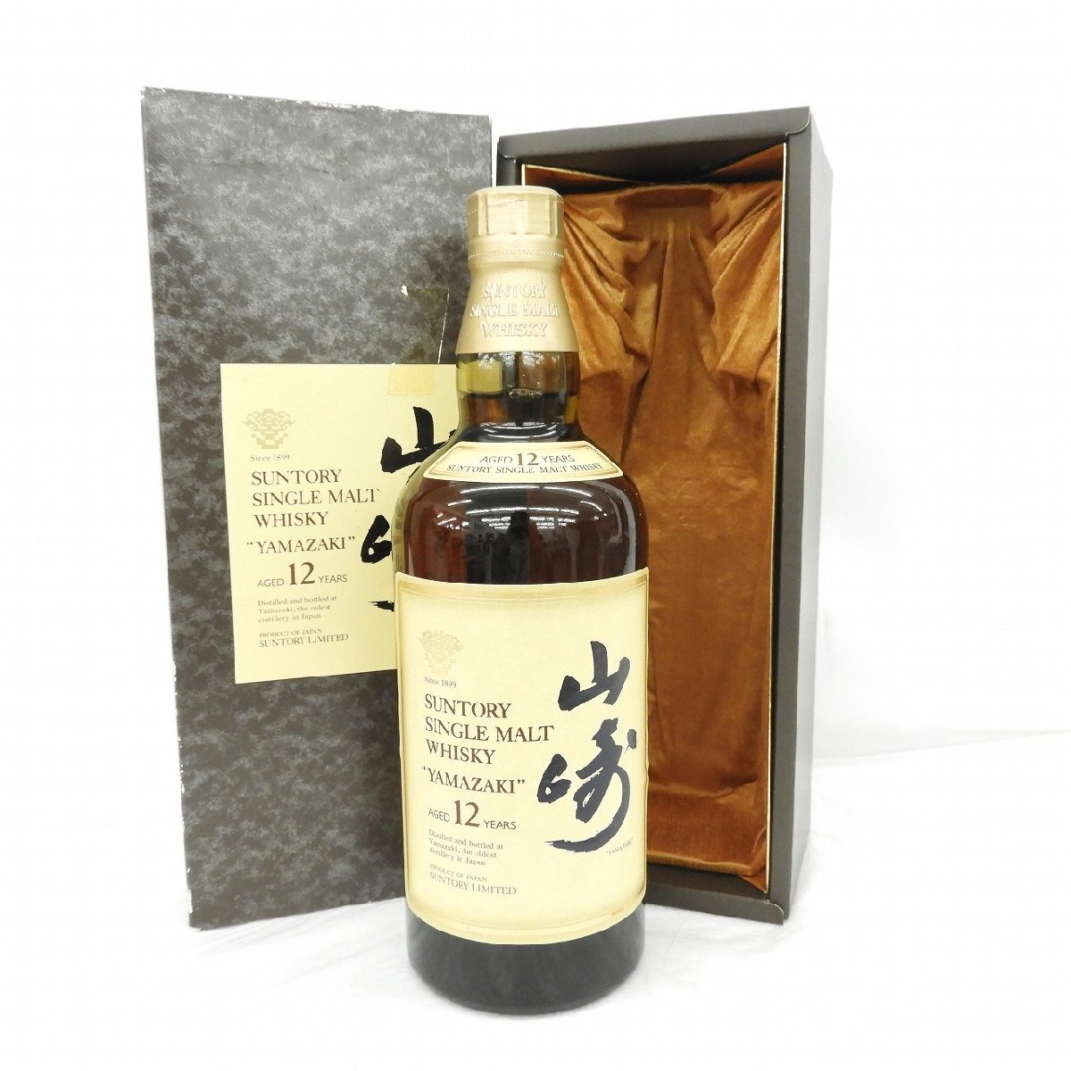 未開栓】SUNTORY サントリー 山崎 12年 シングルモルト 旧ラベル 未開栓】SUNTORY サントリー 山崎 12年 シングルモルト 旧ラベル