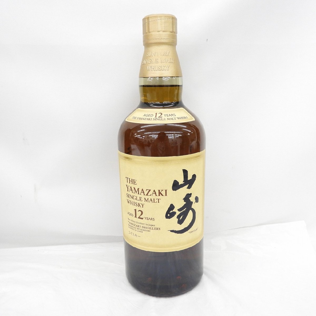 未開栓】SUNTORY サントリー 山崎 12年 シングルモルト 旧品 未開栓】SUNTORY サントリー 山崎 12年 シングルモルト 旧品