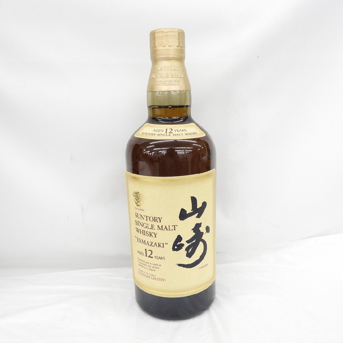 未開栓】SUNTORY サントリー 山崎 12年 シングルモルト 旧 未開栓】SUNTORY サントリー 山崎 12年 シングルモルト 旧