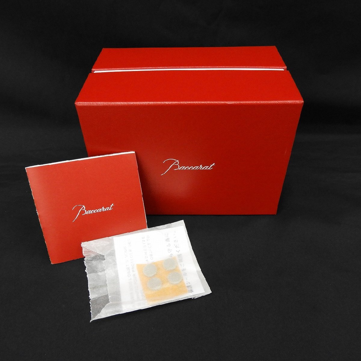 未使用品】Baccarat バカラ クリスタル 招き猫 ラッキーキャット 未使用品】Baccarat バカラ クリスタル 招き猫 ラッキーキャット