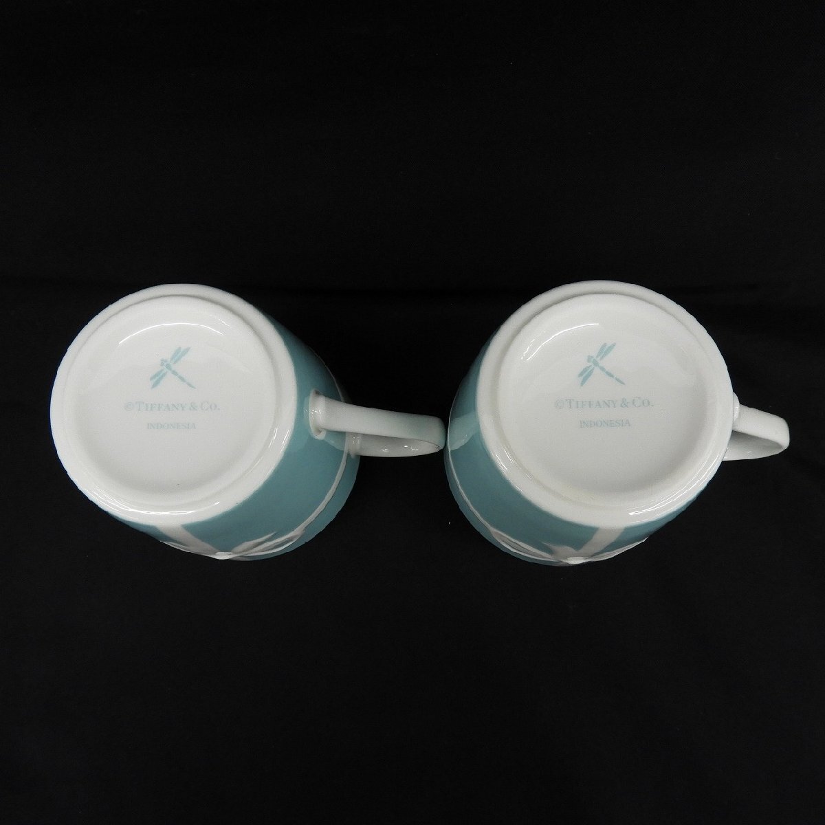 美品】TIFFANY&Co. ティファニー マグカップ ブルーボックス 美品】TIFFANY&Co. ティファニー マグカップ ブルーボックス
