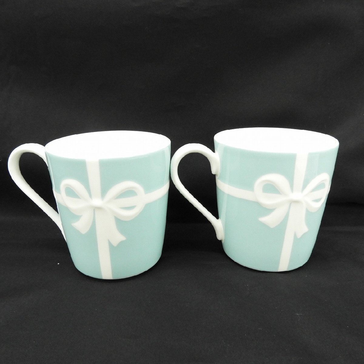美品】TIFFANY&Co. ティファニー マグカップ ブルーボックス 美品】TIFFANY&Co. ティファニー マグカップ ブルーボックス