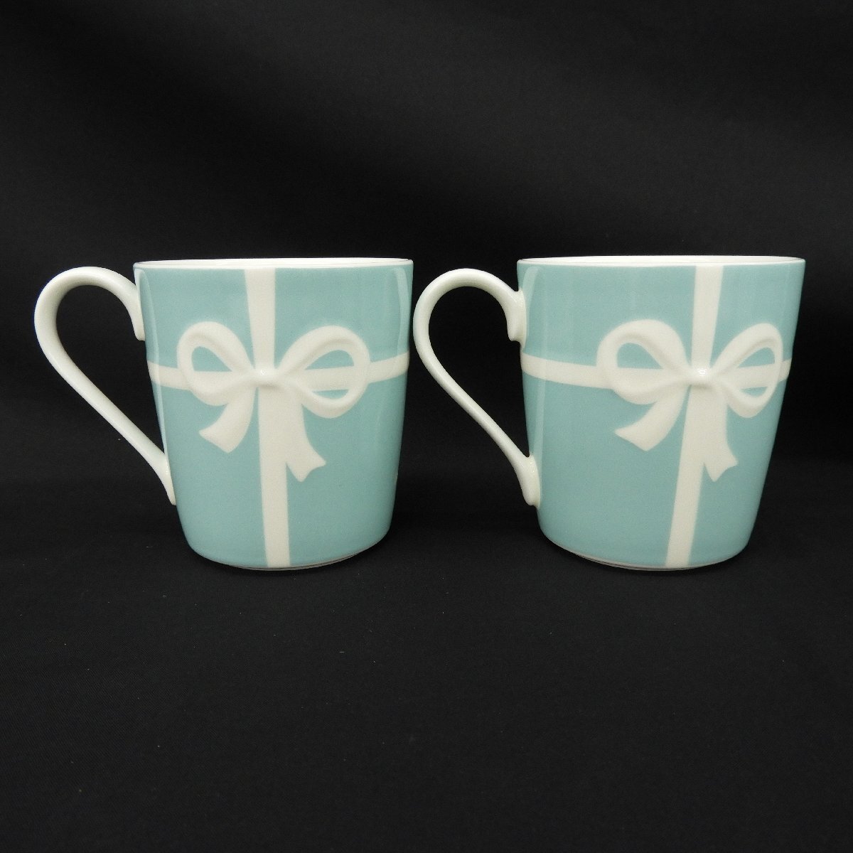 美品】TIFFANY&Co. ティファニー マグカップ ブルーボックス 美品】TIFFANY&Co. ティファニー マグカップ ブルーボックス