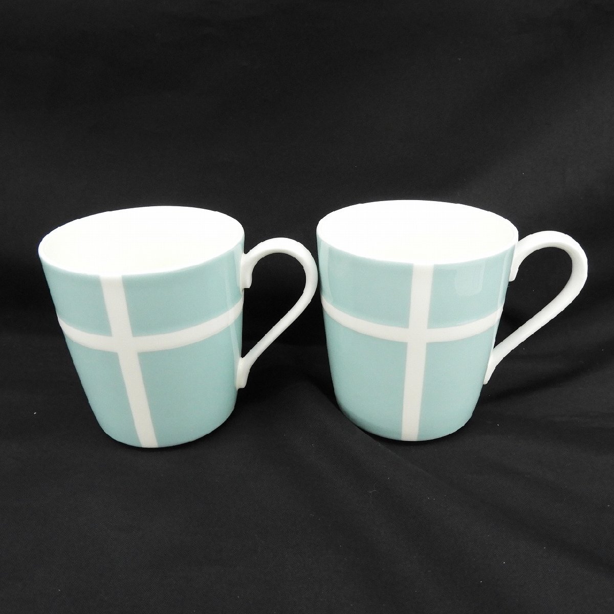 美品】TIFFANY&Co. ティファニー マグカップ ブルーボックス 美品】TIFFANY&Co. ティファニー マグカップ ブルーボックス