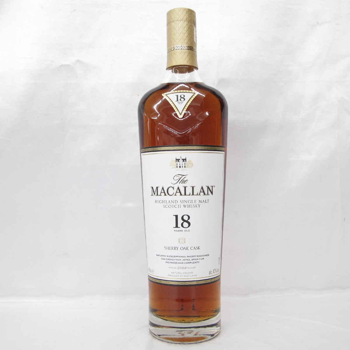 1円~【未開栓】The MACALLAN ザ・マッカラン 18年 2024 1円~【未開栓】The MACALLAN ザ・マッカラン 18年 2024