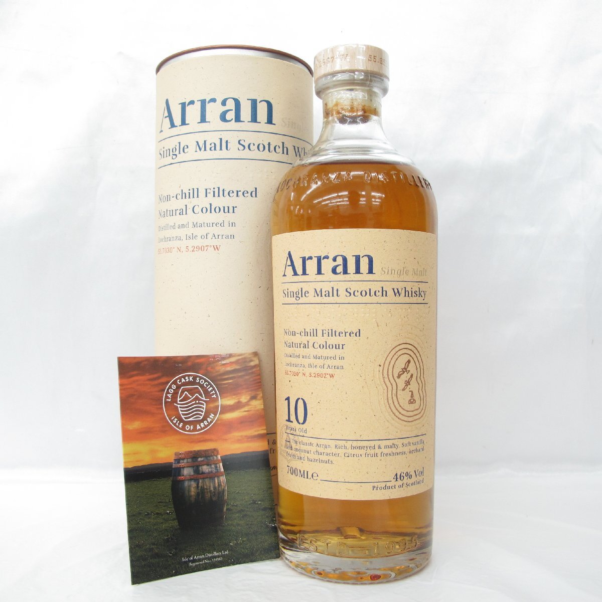 1円~【未開栓】Arran アラン 10年 シングルモルト ウイスキー 1円~【未開栓】Arran アラン 10年 シングルモルト ウイスキー