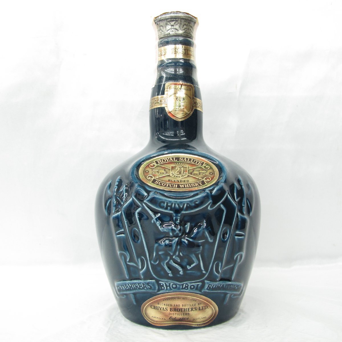 1円~【未開栓】ROYAL SALUTE ロイヤルサルート 21年 陶器ボトル 1円~【未開栓】ROYAL SALUTE ロイヤルサルート 21年 陶器ボトル