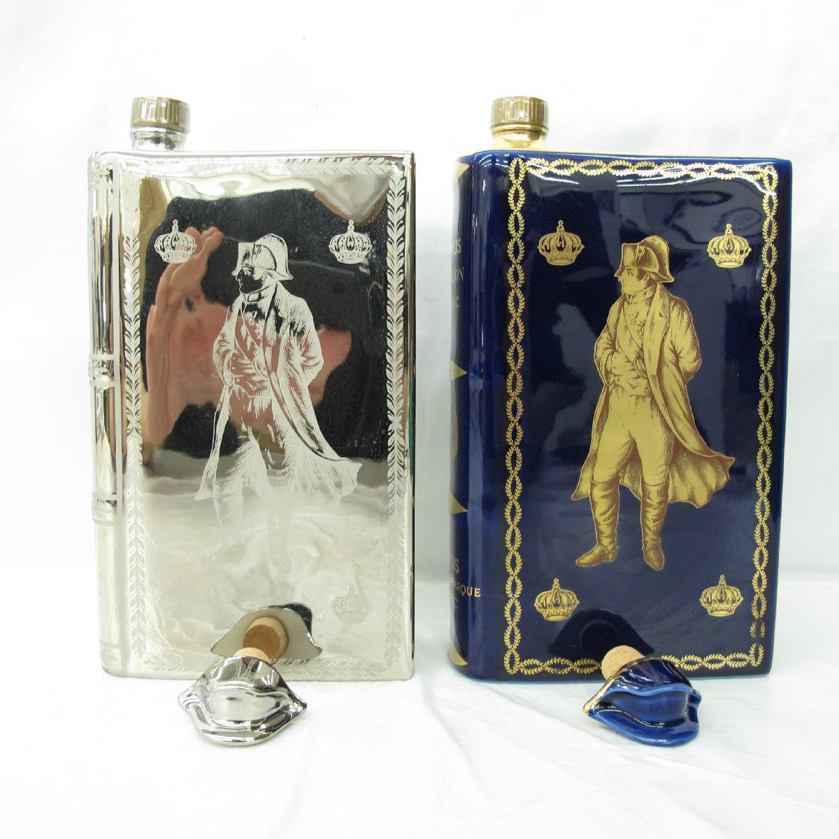 1円~【未開栓】CAMUS カミュ ナポレオン ブック 陶器ボトル 6本 1円~【未開栓】CAMUS カミュ ナポレオン ブック 陶器ボトル 6本