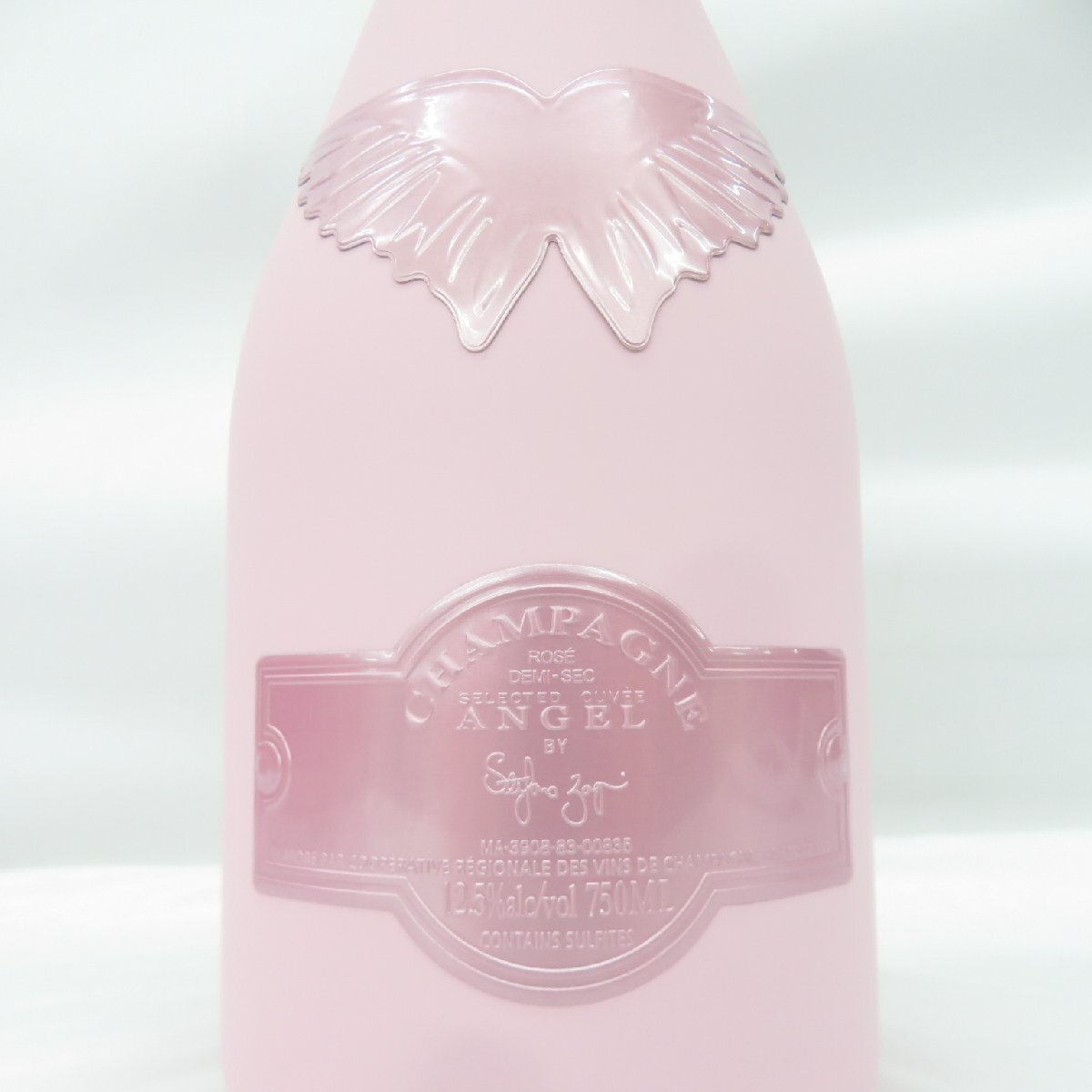 未開栓】ANGEL エンジェル ドゥミセック ロゼ ピンク レザー 未開栓】ANGEL エンジェル ドゥミセック ロゼ ピンク レザー