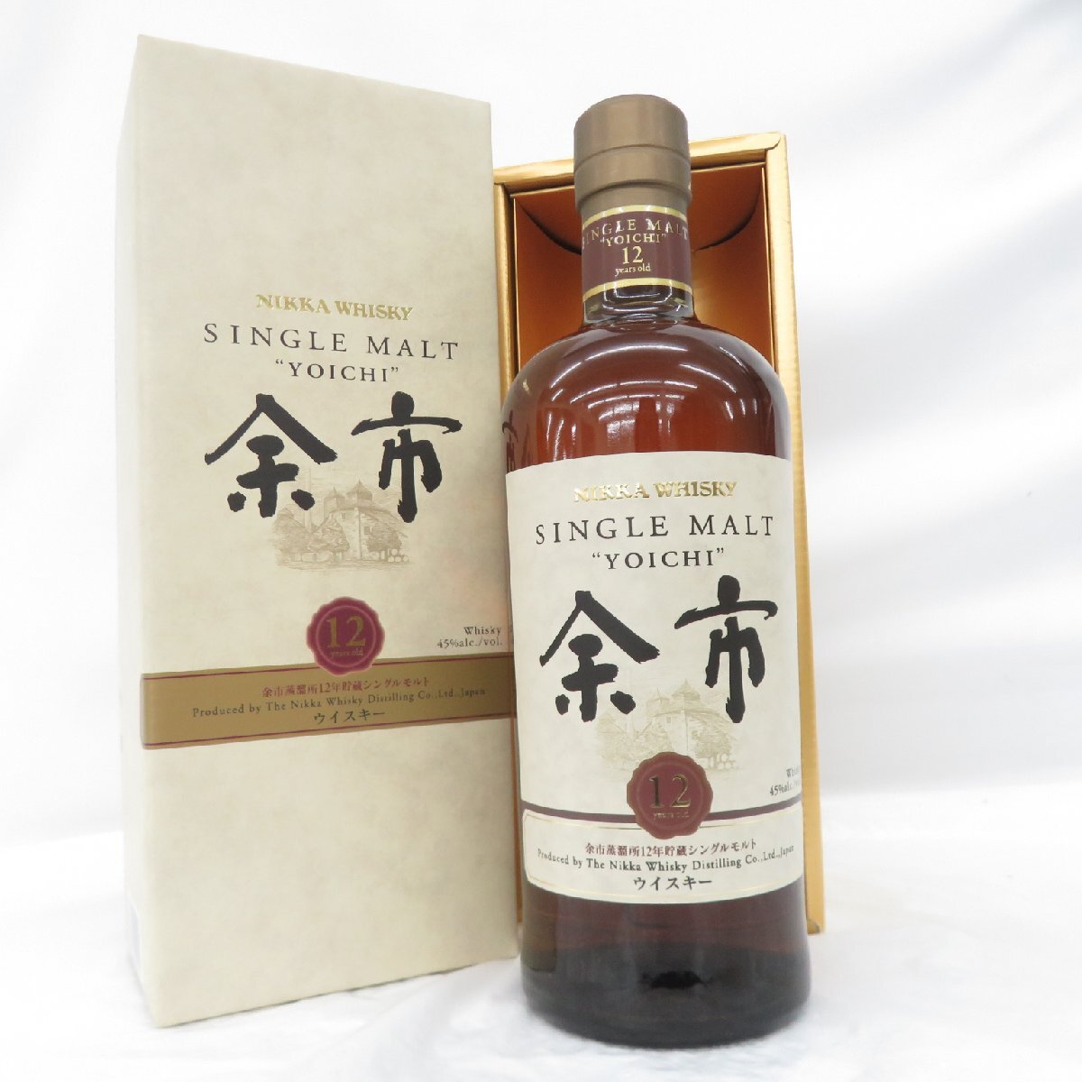 未開栓】NIKKA ニッカ シングルモルト 余市 12年 ウイスキー 未開栓】NIKKA ニッカ シングルモルト 余市 12年 ウイスキー