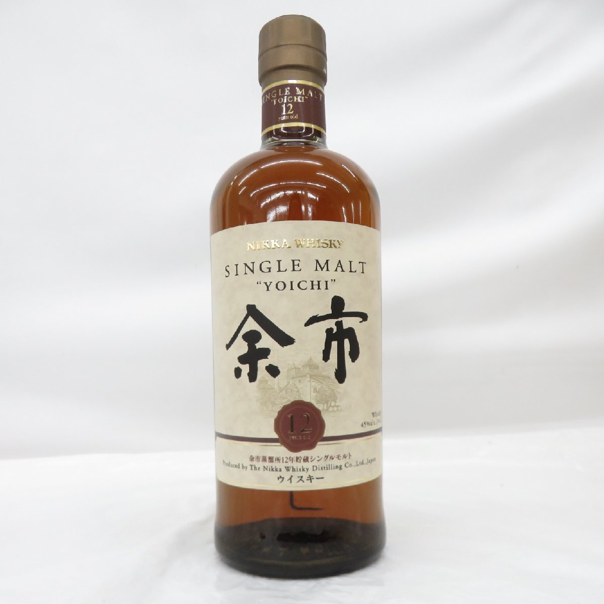 未開栓】NIKKA ニッカ シングルモルト 余市 12年 ウイスキー 未開栓】NIKKA ニッカ シングルモルト 余市 12年 ウイスキー
