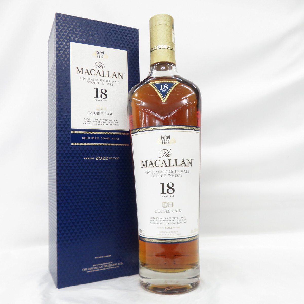 未開栓】The MACALLAN ザ・マッカラン ダブルカスク 18年 2022 未開栓】The MACALLAN ザ・マッカラン ダブルカスク 18年 2022