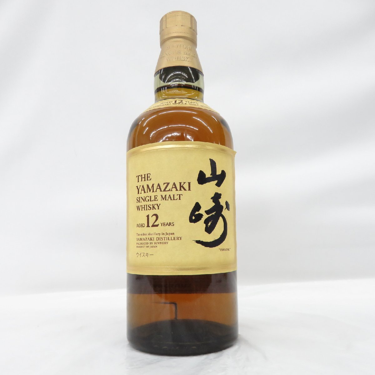 未開栓】SUNTORY サントリー 山崎 12年 シングルモルト 旧 未開栓】SUNTORY サントリー 山崎 12年 シングルモルト 旧