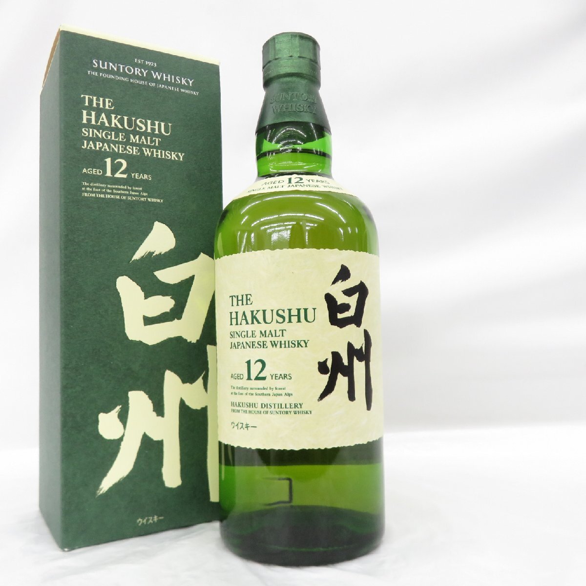 1円~【未開栓】SUNTORY サントリー 白州 12年 シングルモルト 1円~【未開栓】SUNTORY サントリー 白州 12年 シングルモルト