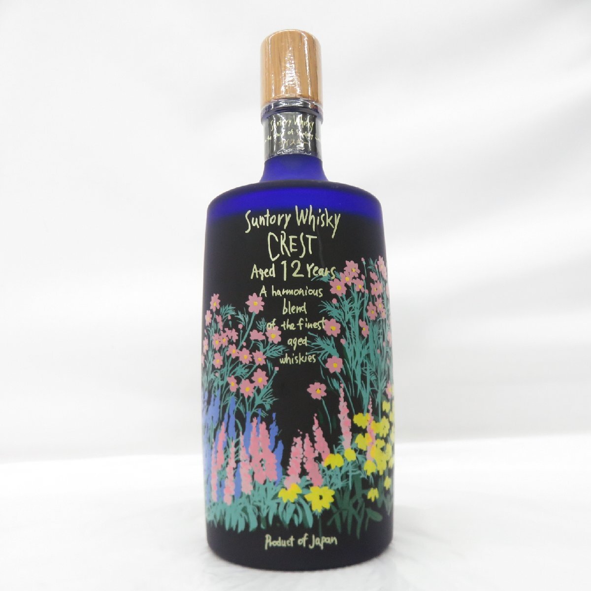 未開栓】SUNTORY CREST サントリー クレスト 12年 秋の花ボトル 未開栓】SUNTORY CREST サントリー クレスト 12年 秋の花ボトル