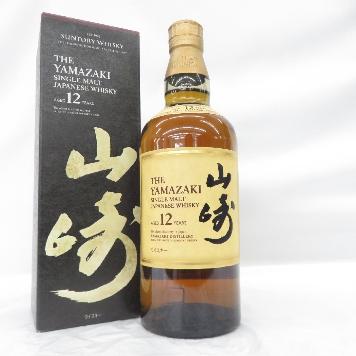 1円~【未開栓】SUNTORY サントリー 山崎 12年 シングルモルト 1円~【未開栓】SUNTORY サントリー 山崎 12年 シングルモルト