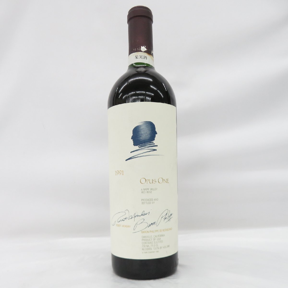 1円~【未開栓】OPUS ONE オーパスワン 1991 赤 ワイン 750ml 1円~【未開栓】OPUS ONE オーパスワン 1991 赤 ワイン 750ml