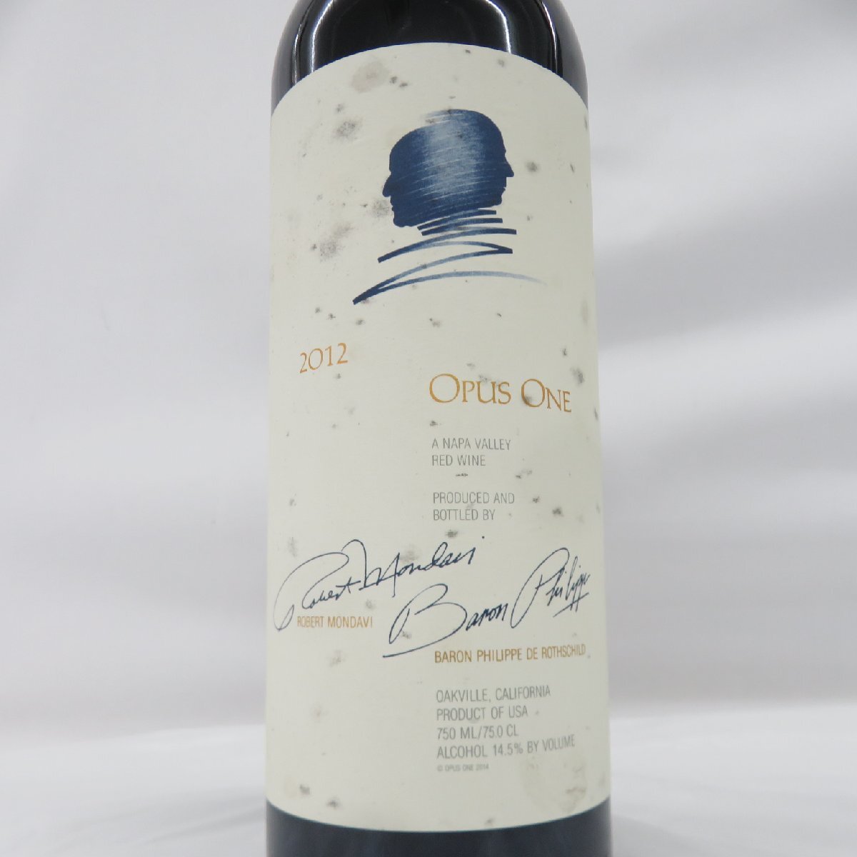1円~【未開栓】OPUS ONE オーパスワン 2012 赤 ワイン 750ml 1円~【未開栓】OPUS ONE オーパスワン 2012 赤 ワイン 750ml