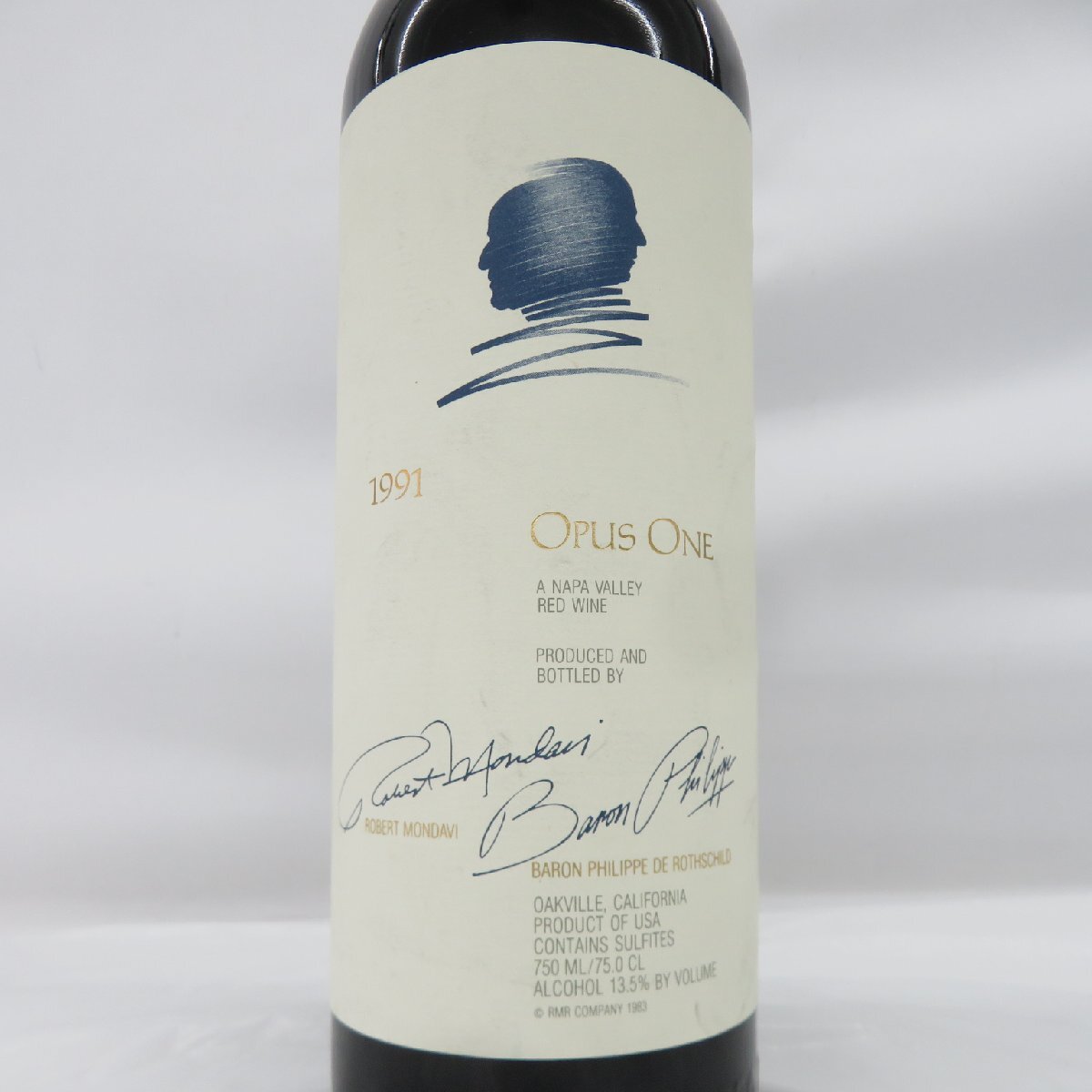 1円~【未開栓】OPUS ONE オーパスワン 1991 赤 ワイン 750ml 1円~【未開栓】OPUS ONE オーパスワン 1991 赤 ワイン 750ml